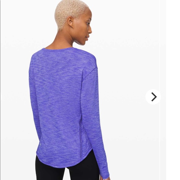SOLD Lululemon Lost In Pace Long Sleeve Size 10 - Picture 11 of 12